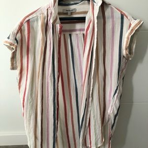Madewell boyfriend button down